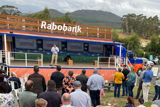 RaboTruck visits Ashgrove Dairy Door