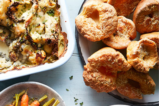 Parmesan Yorkshire Puddings