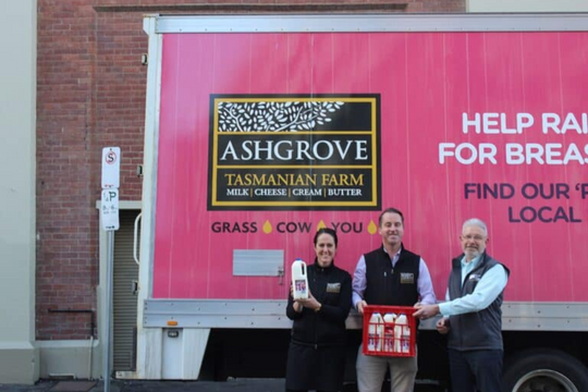 Ashgrove Provide Milk to Safe Space