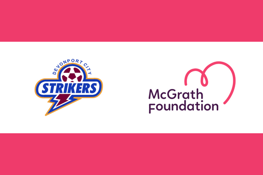 Strikers kick fundraising goals!