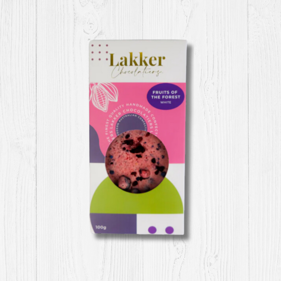 Lakker Chocolatiers Fruits of the Forest 100g