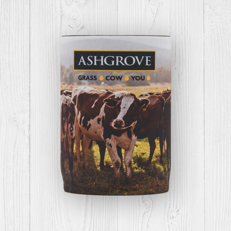 Ashgrove Cow Stubby Holder