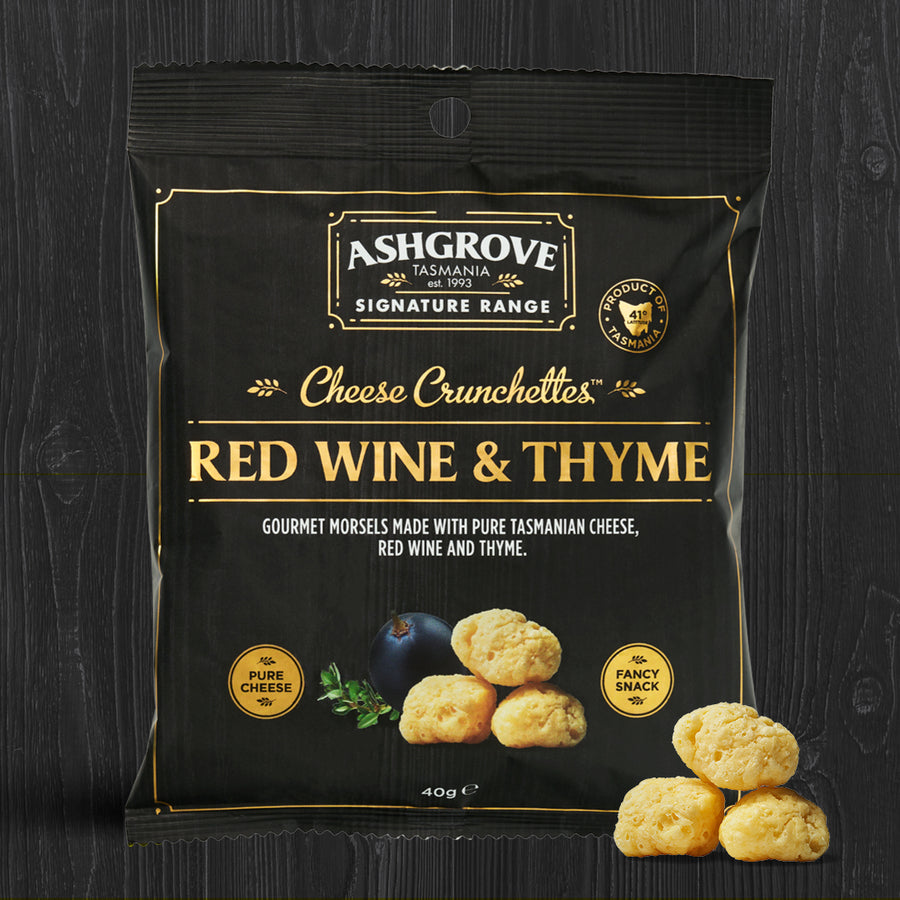 Red Wine & Thyme Crunchettes 40g